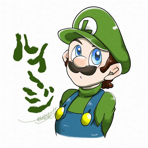 luigi fanart|luigi fanart cute.